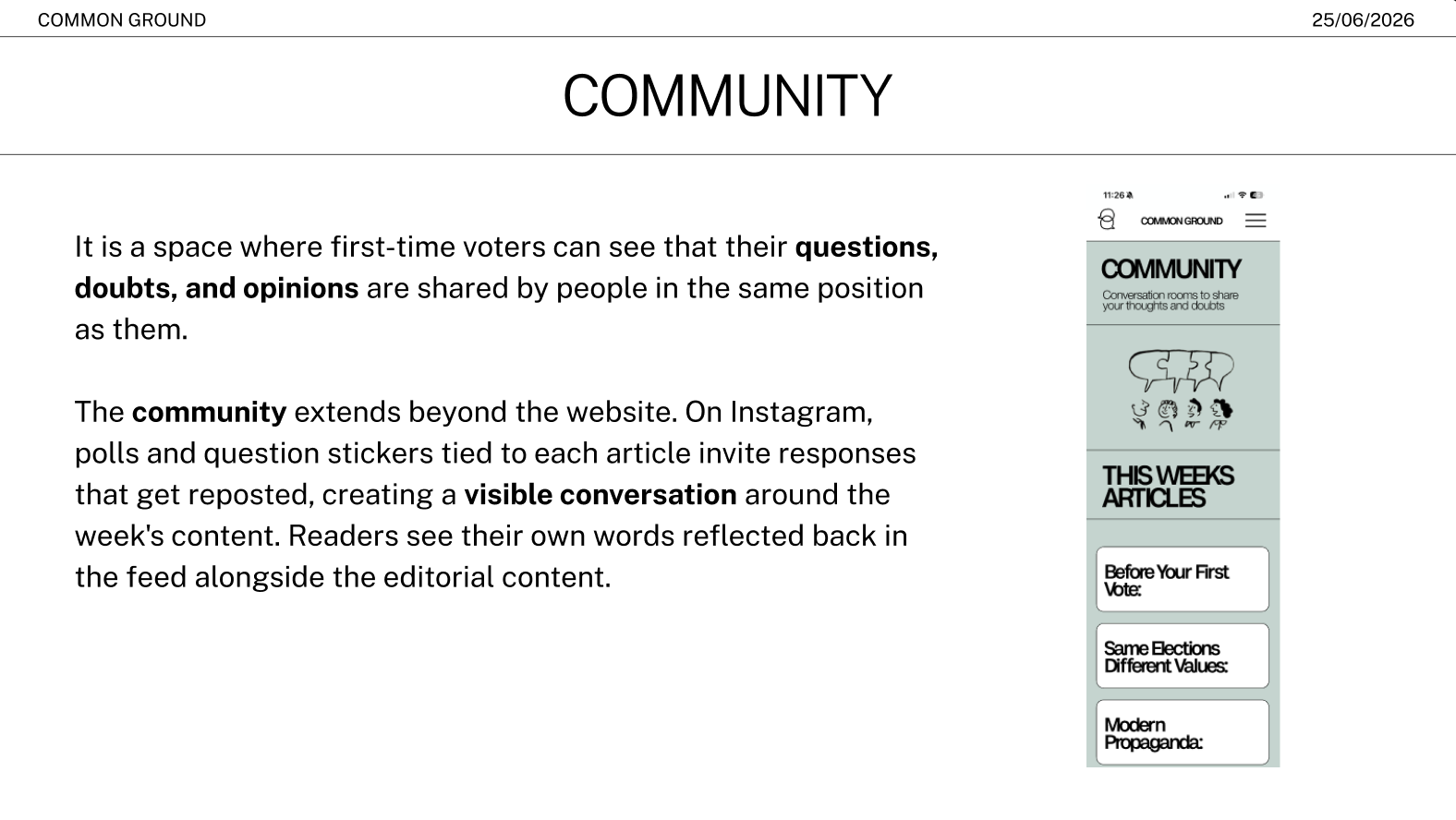 Common Ground presentation slide 5 of 10